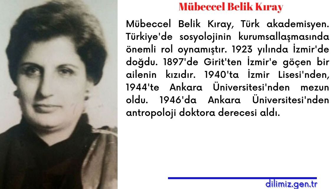 Mübeccel Belik Kıray