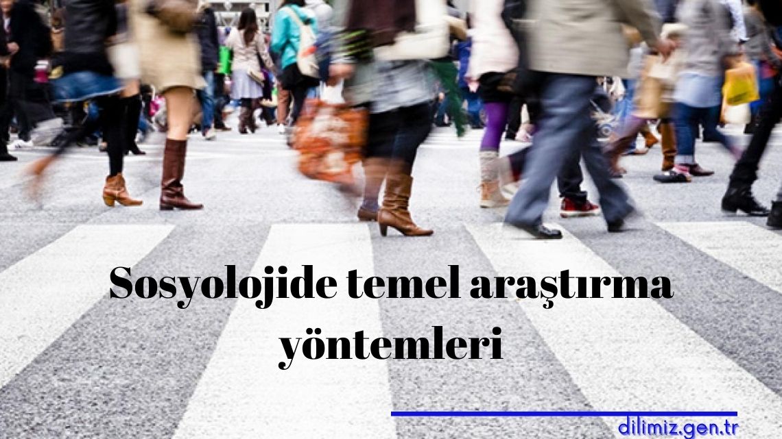 Sosyolojide temel araştırma yöntemleri