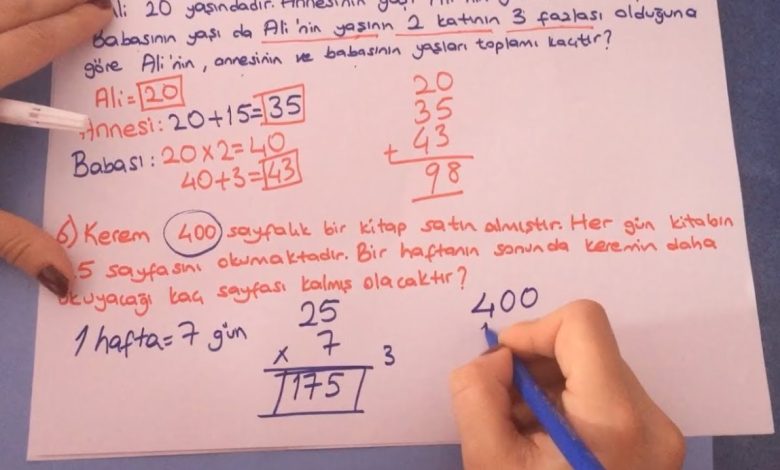 Matematik Problem Çeşitleri Ve Çözüm Teknikleri